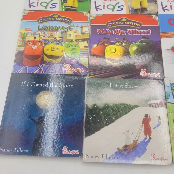 LOT OF 16 CHICK-FIL-A KIDS PICTURE BOARD BOOKS VGC - Picture 5 of 5